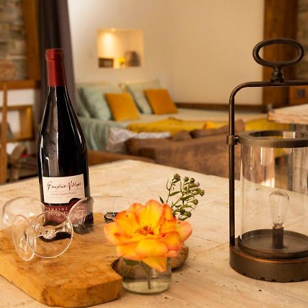 L'Idyllique - Studio Prive Sous Maison Saint-Didier-sur-Beaujeu 외부 사진