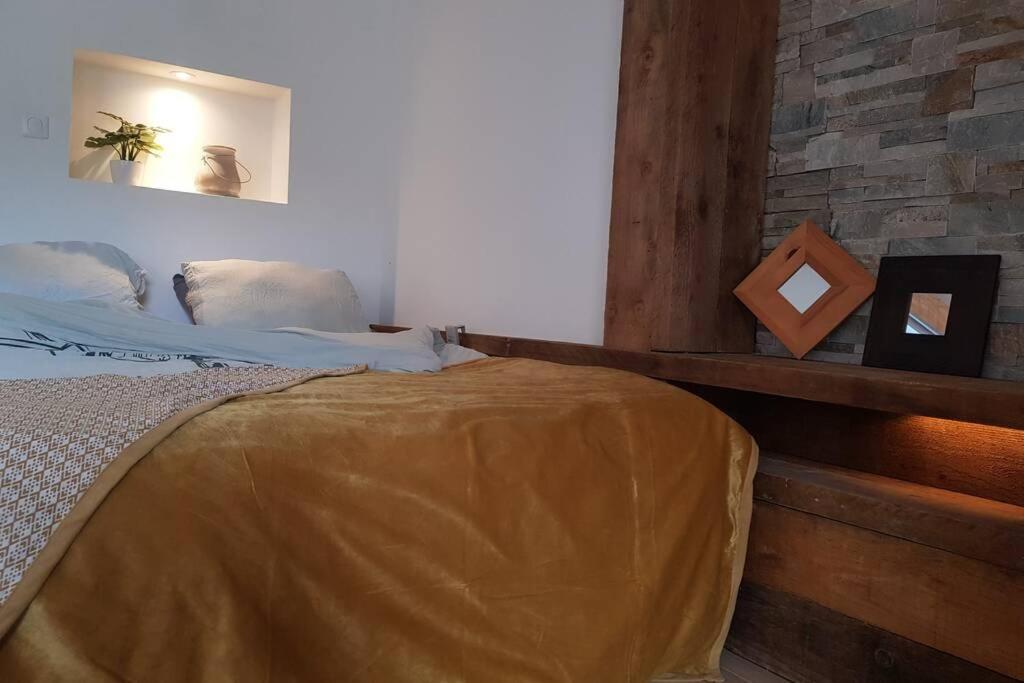 L'Idyllique - Studio Prive Sous Maison Saint-Didier-sur-Beaujeu 외부 사진
